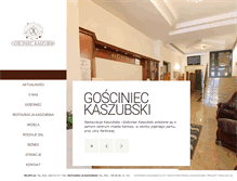 Tablet Screenshot of goscinieckaszubski.pl
